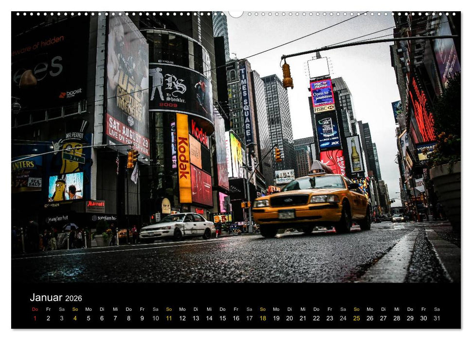 New York Shoots (CALVENDO Wandkalender 2026)