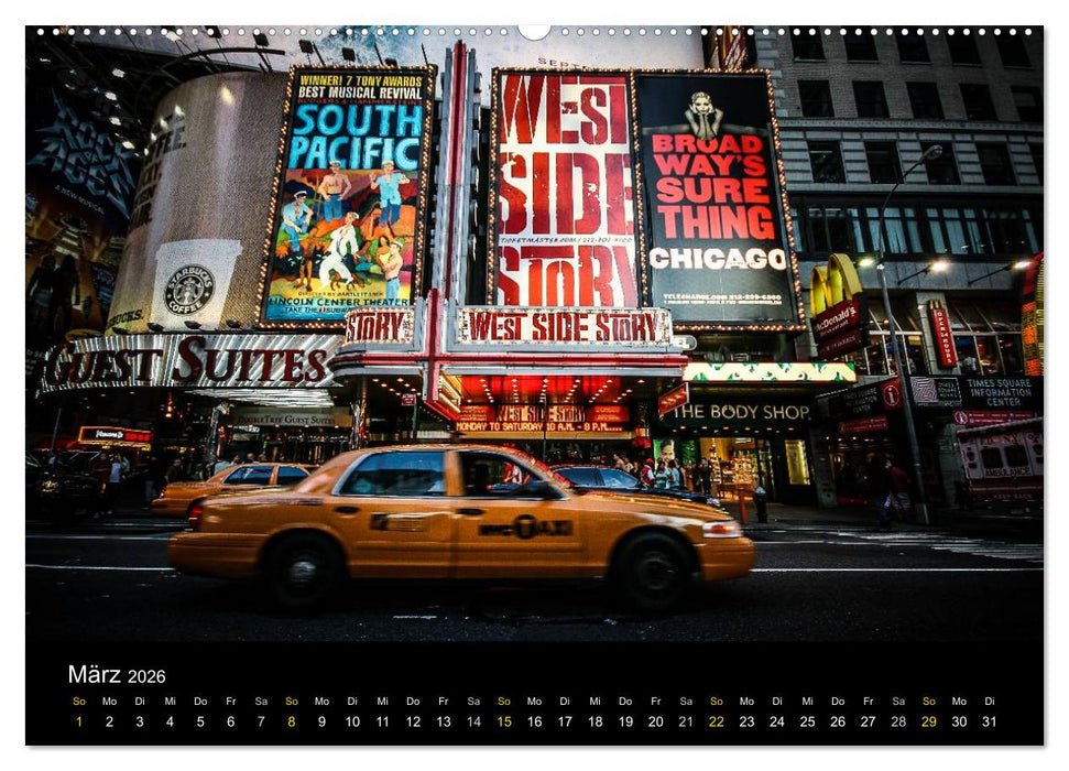 New York Shoots (CALVENDO Wandkalender 2026)