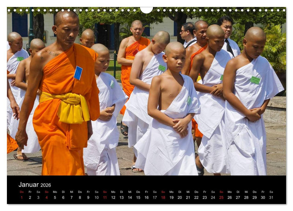 Schönes Thailand (CALVENDO Wandkalender 2026)