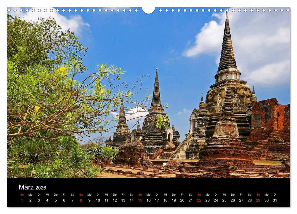 Schönes Thailand (CALVENDO Wandkalender 2026)