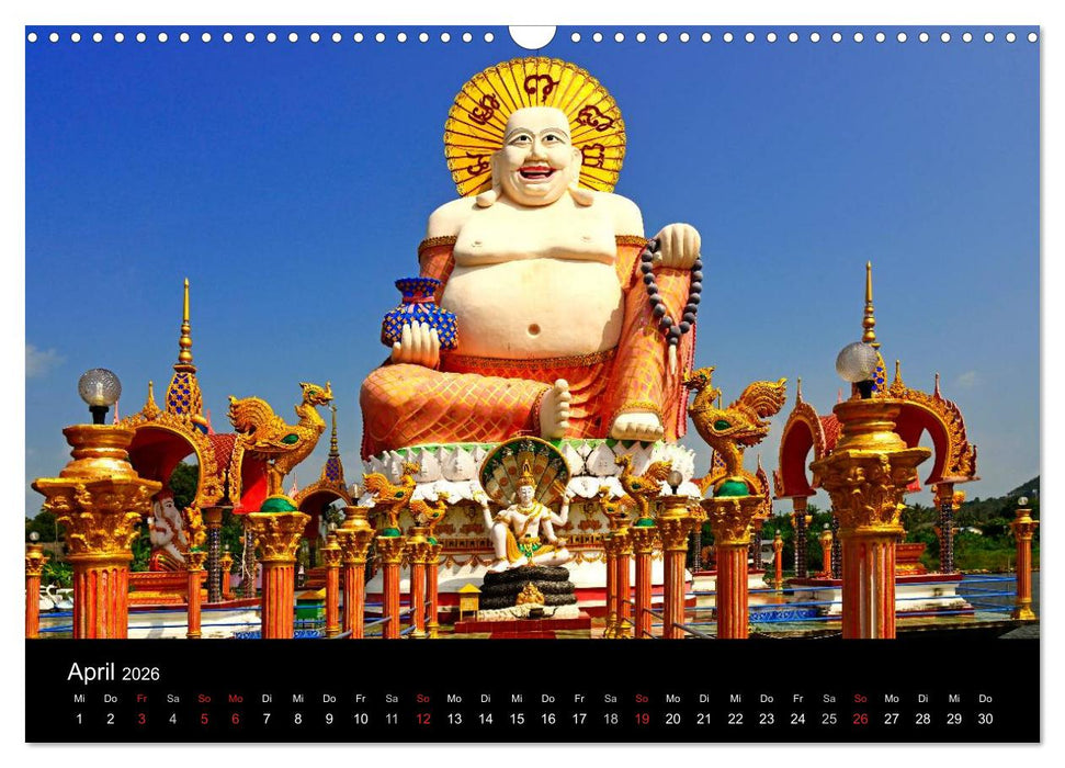 Schönes Thailand (CALVENDO Wandkalender 2026)