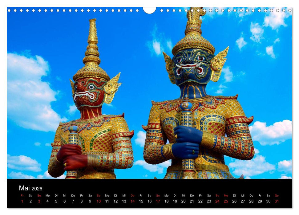 Schönes Thailand (CALVENDO Wandkalender 2026)