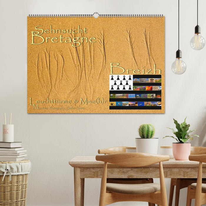 Sehnsucht Bretagne - Breizh (CALVENDO Wandkalender 2026)