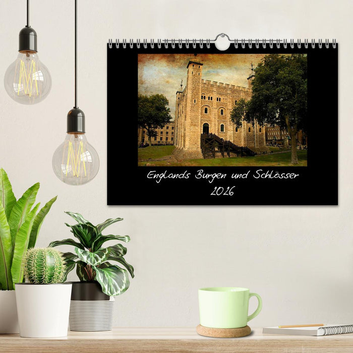 Englands Burgen und Schlösser 2026 (CALVENDO Wandkalender 2026)