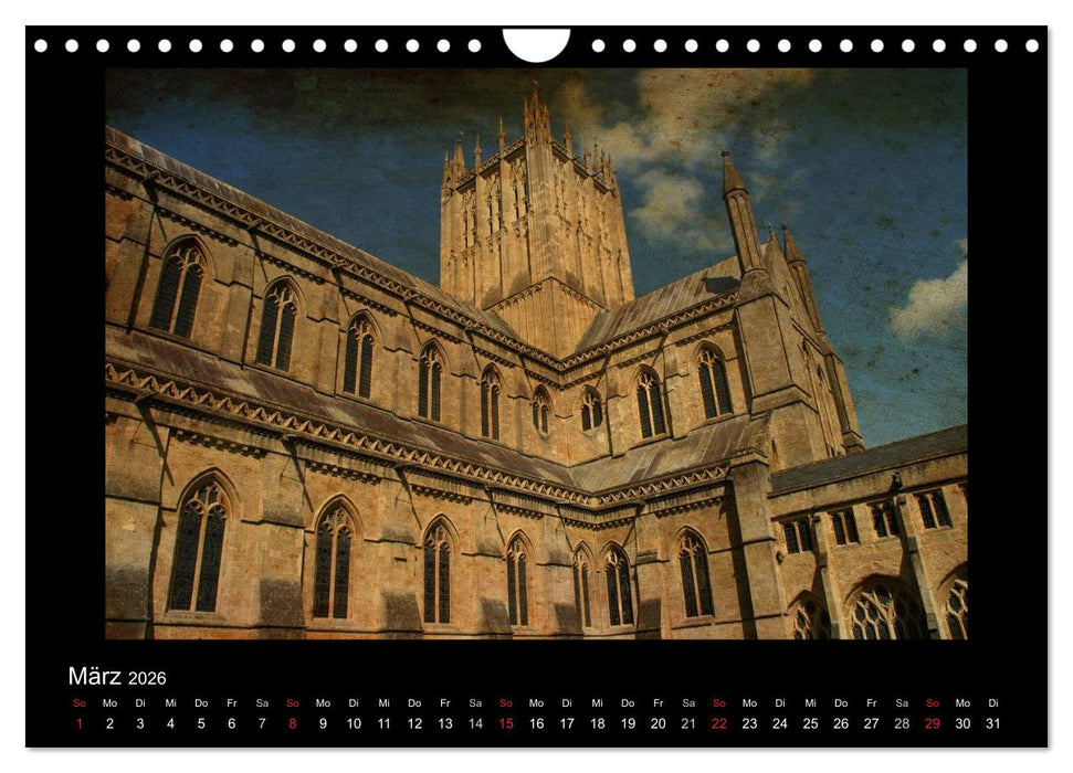 Englands Burgen und Schlösser 2026 (CALVENDO Wandkalender 2026)