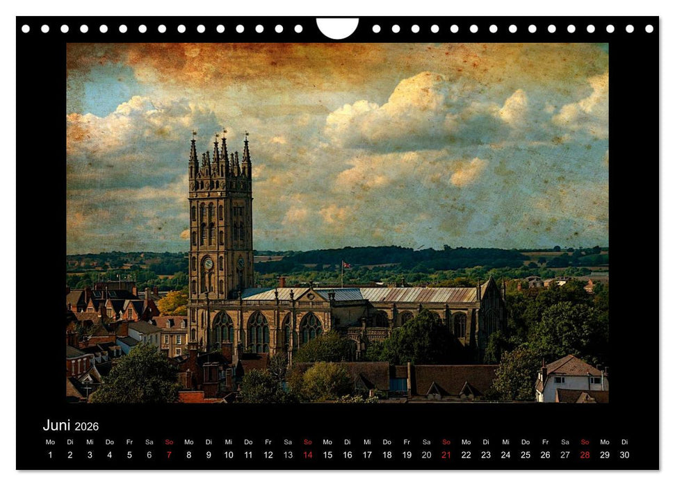 Englands Burgen und Schlösser 2026 (CALVENDO Wandkalender 2026)