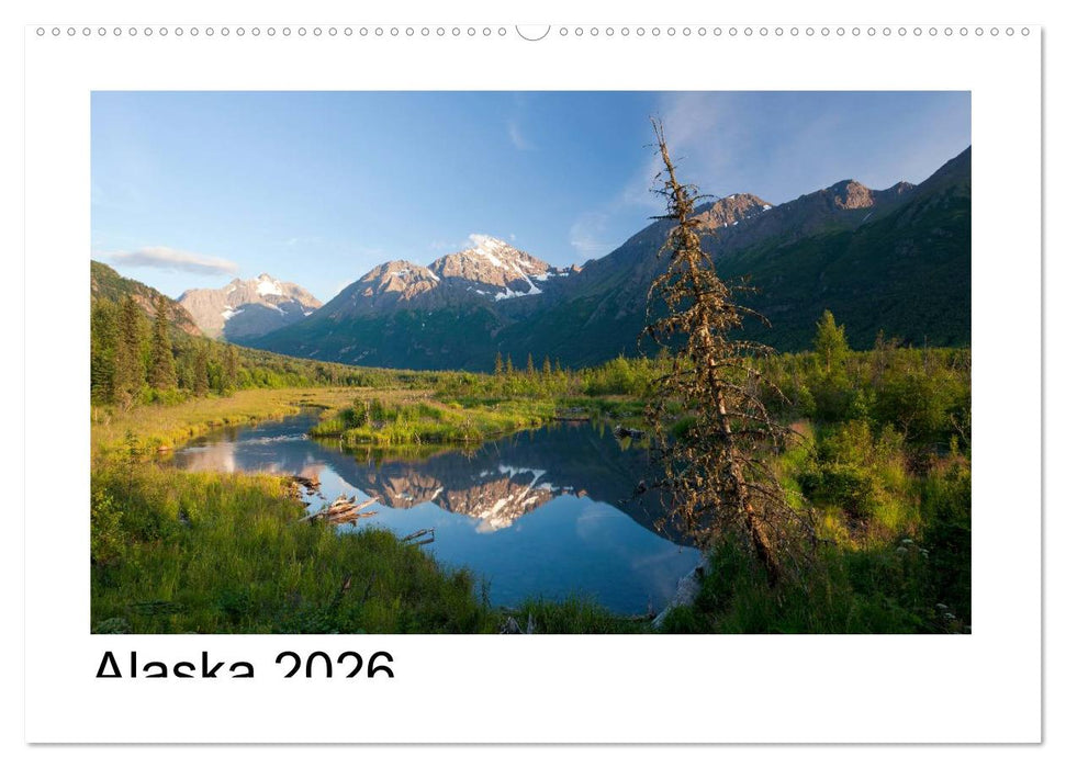 Alaska 2026 (CALVENDO Wandkalender 2026)