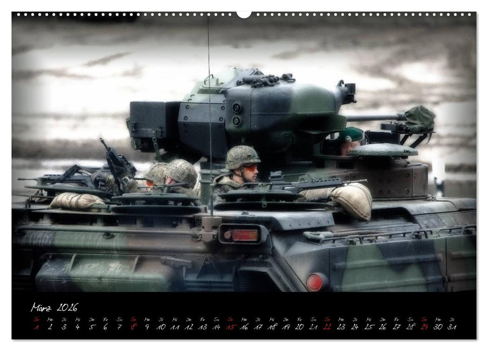 Schützenpanzer Marder (CALVENDO Premium Wandkalender 2026)