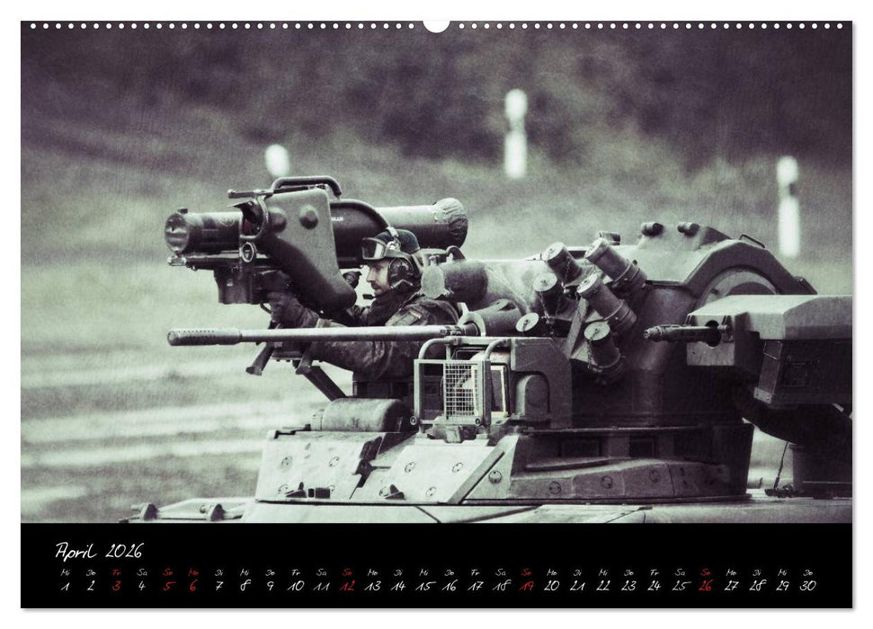 Schützenpanzer Marder (CALVENDO Premium Wandkalender 2026)