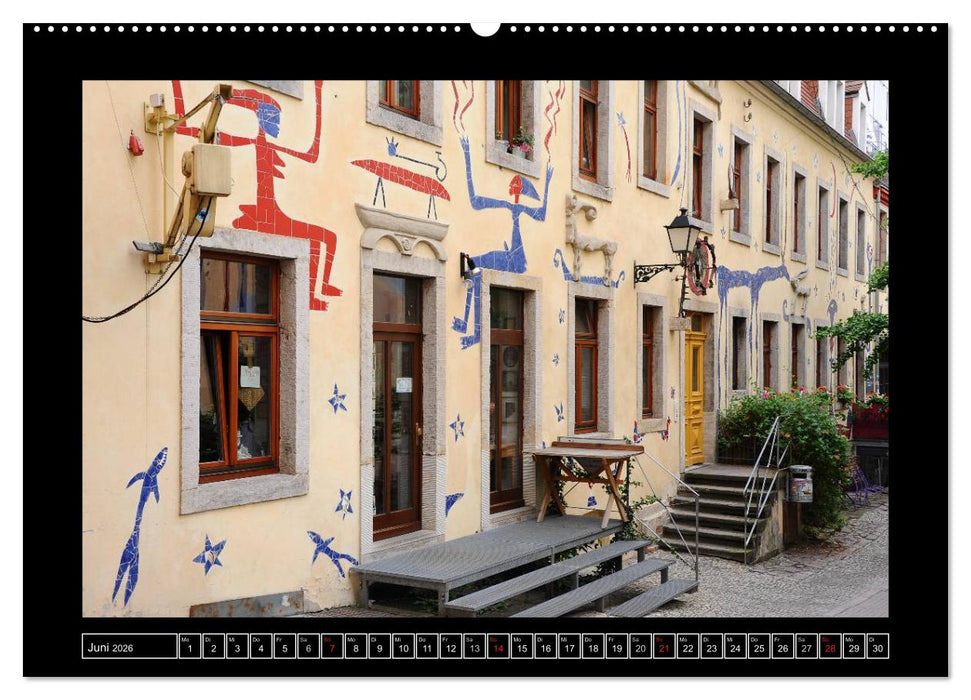Dresdens Neustadt (CALVENDO Premium Wandkalender 2026)