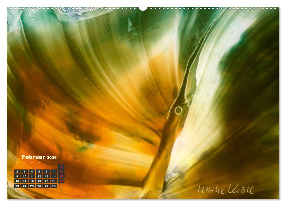 Encaustic Kunstkalender 2026 (CALVENDO Wandkalender 2026)