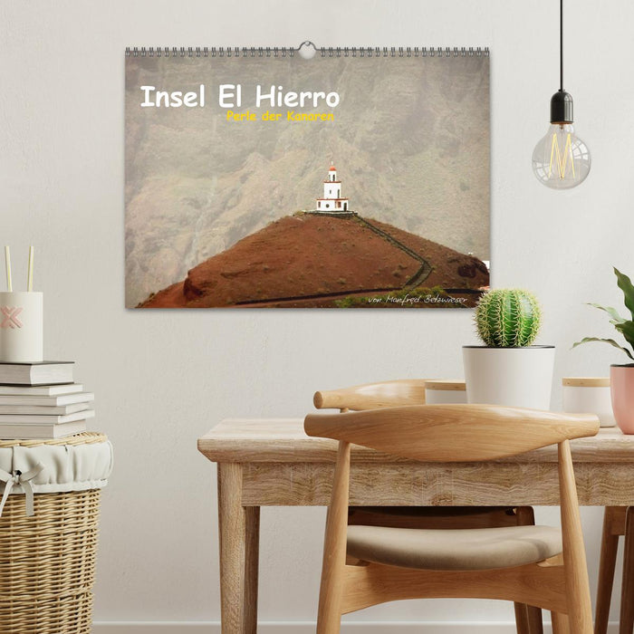 Insel El Hierro - Perle der Kanaren (CALVENDO Wandkalender 2026)
