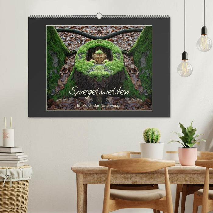 Spiegelwelten - Im Reich der Naturwesen (CALVENDO Wandkalender 2026)
