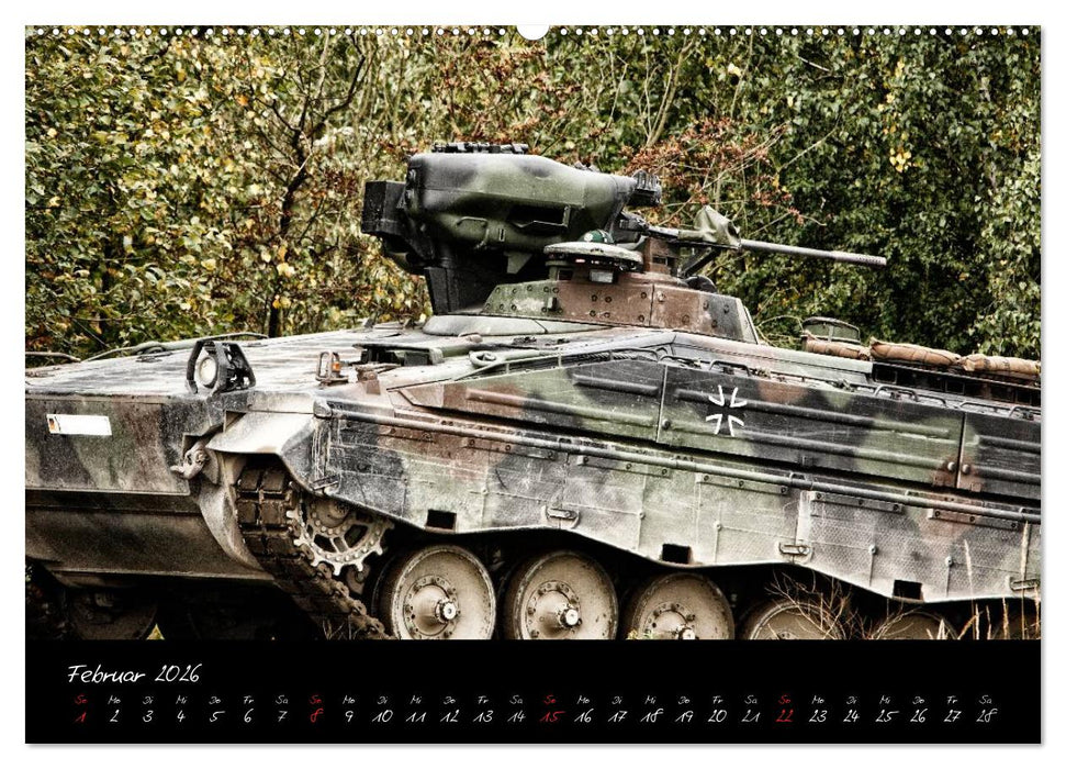 Schützenpanzer Marder (CALVENDO Wandkalender 2026)