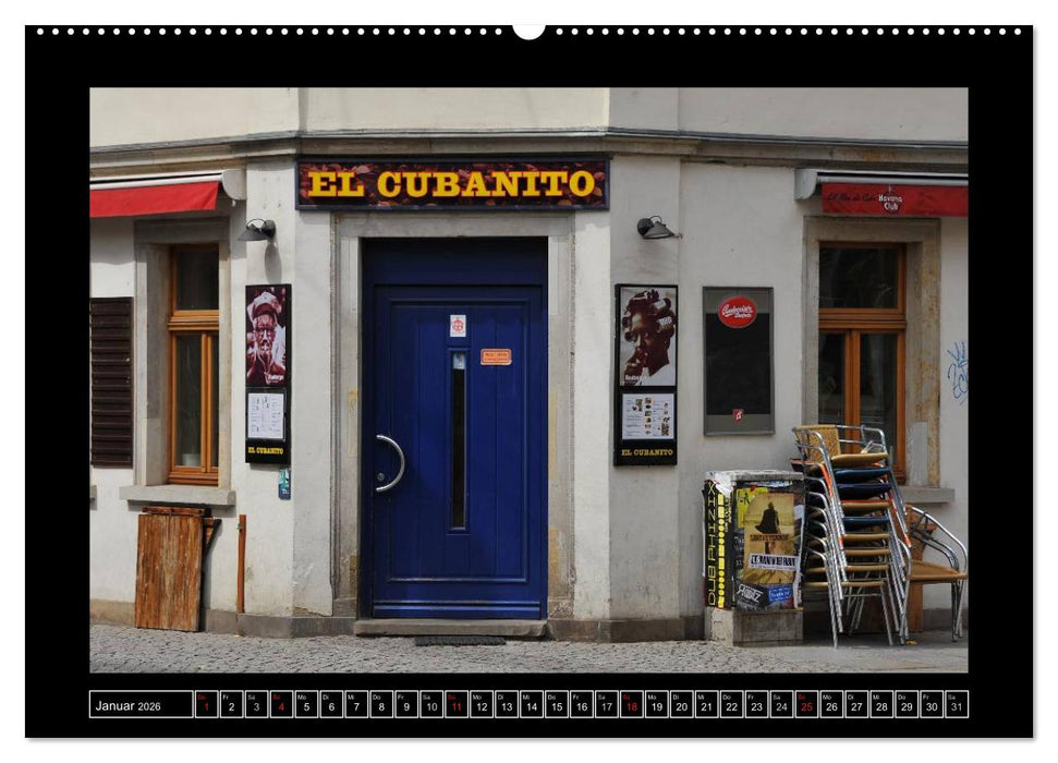 Dresdens Neustadt (CALVENDO Wandkalender 2026)