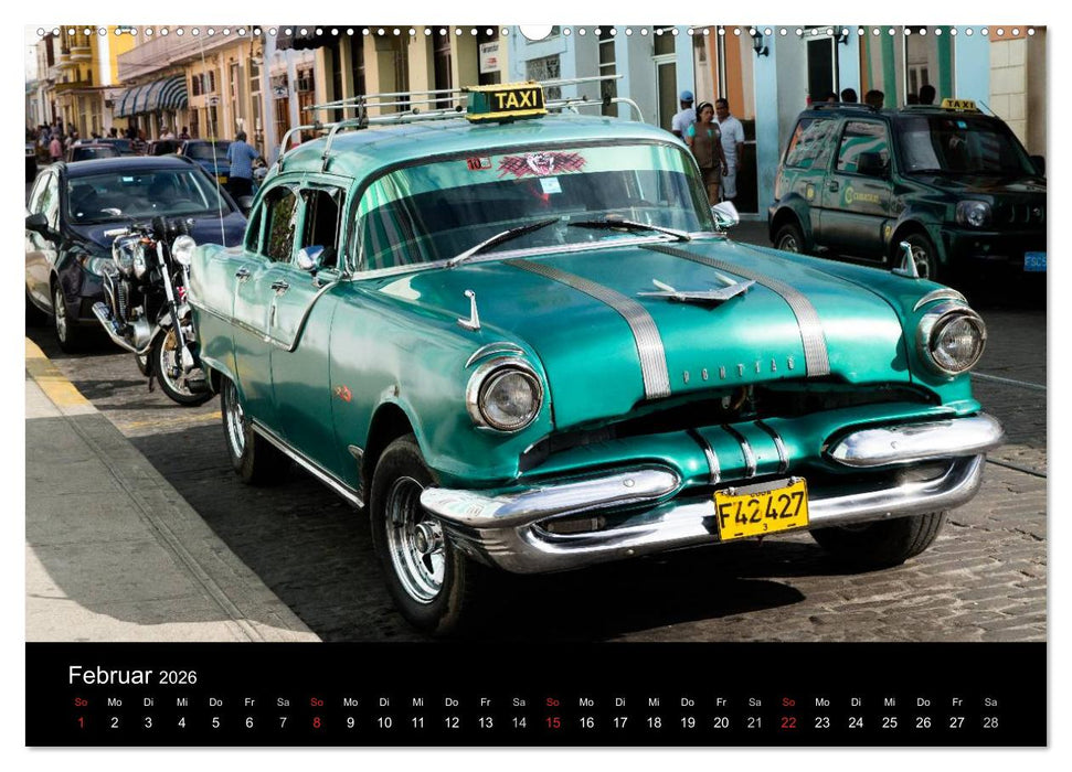 Cuba Cars (CALVENDO Wandkalender 2026)
