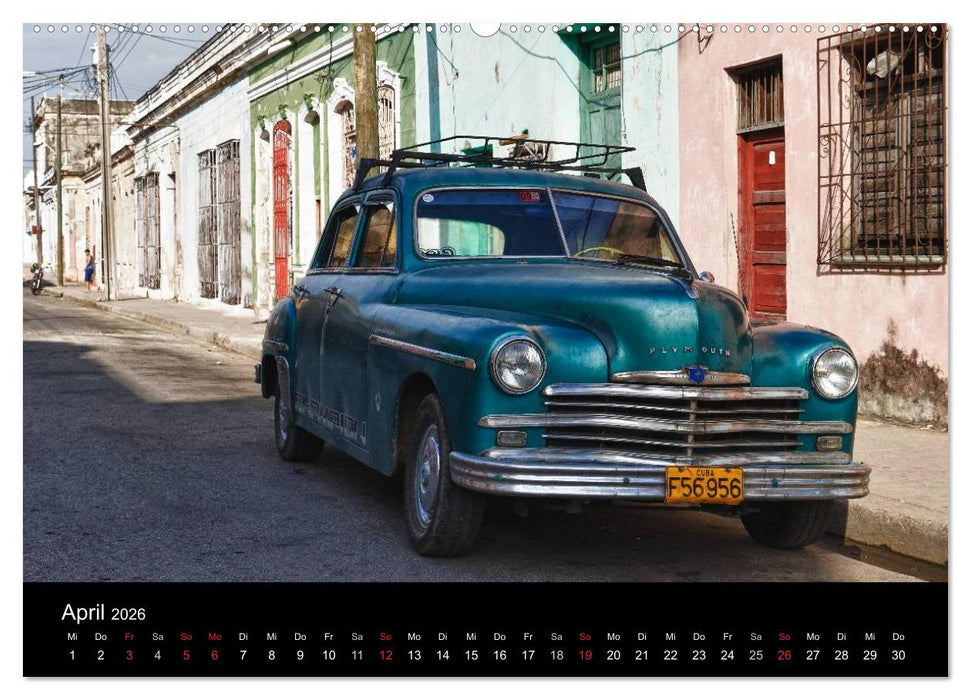 Cuba Cars (CALVENDO Wandkalender 2026)