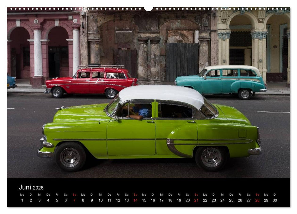 Cuba Cars (CALVENDO Wandkalender 2026)