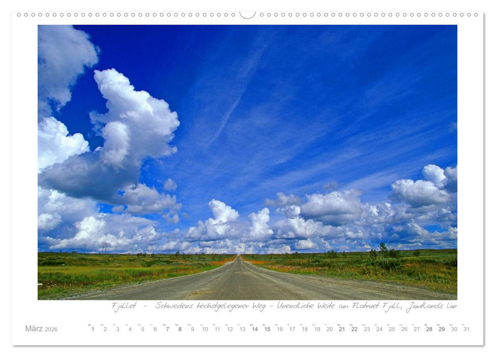 Sehnsucht Schweden - Sverige (CALVENDO Premium Wandkalender 2026)