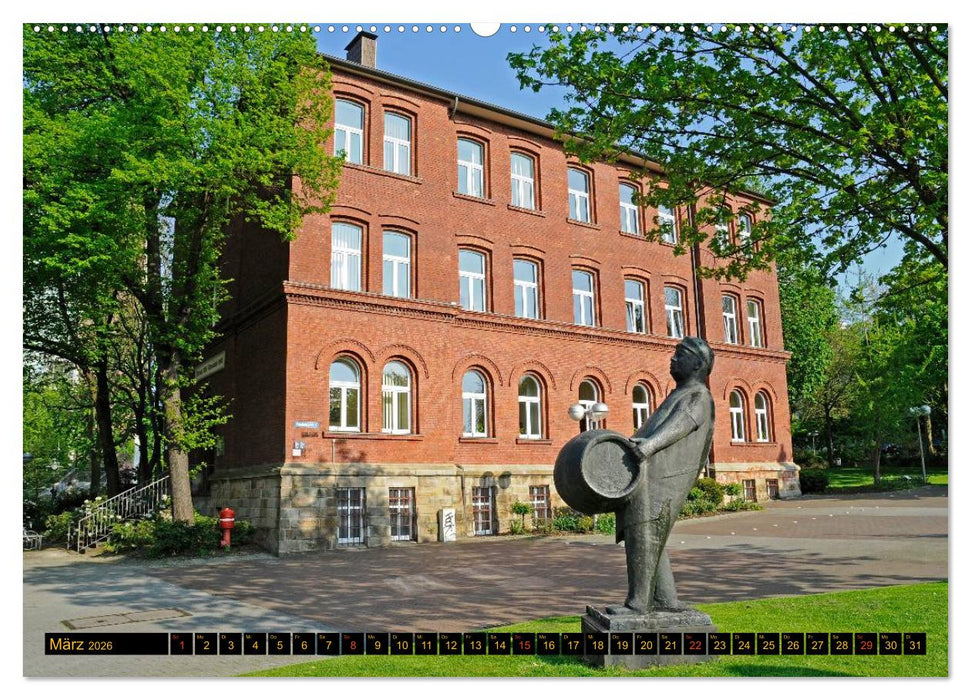 Dortmund - moderne Metropole im Ruhrgebiet (CALVENDO Premium Wandkalender 2026)