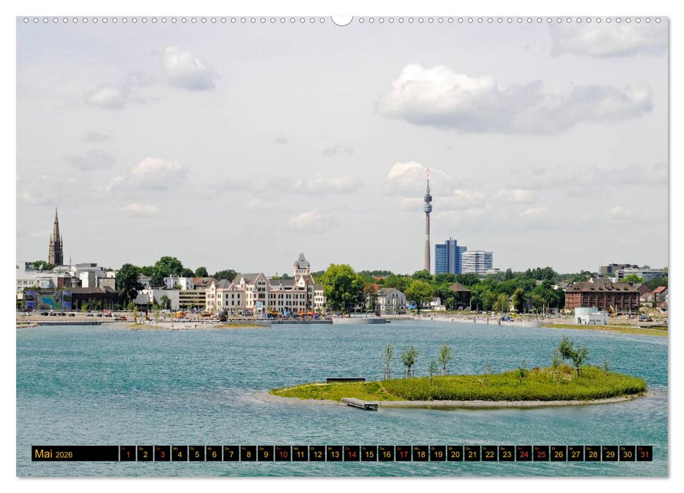 Dortmund - moderne Metropole im Ruhrgebiet (CALVENDO Premium Wandkalender 2026)
