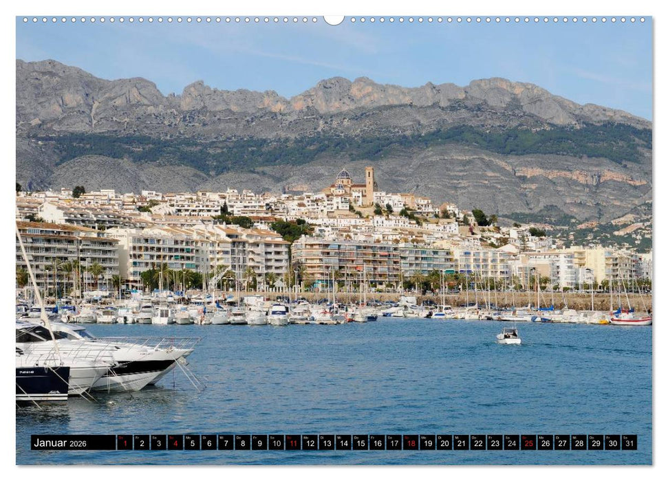 Costa Blanca - Spaniens weiße Küste (CALVENDO Wandkalender 2026)