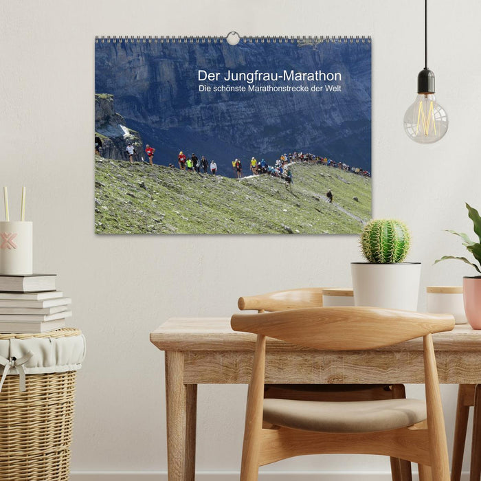 Der Jungfrau-Marathon (CALVENDO Wandkalender 2026)