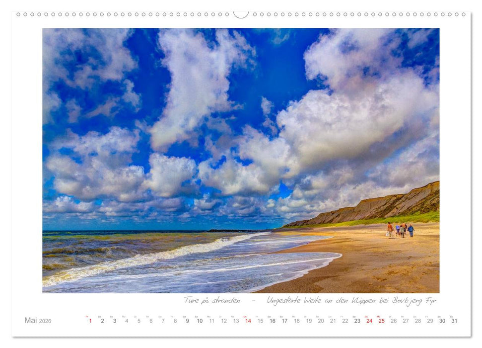 Sehnsucht Dänemark - Danmark (CALVENDO Premium Wandkalender 2026)