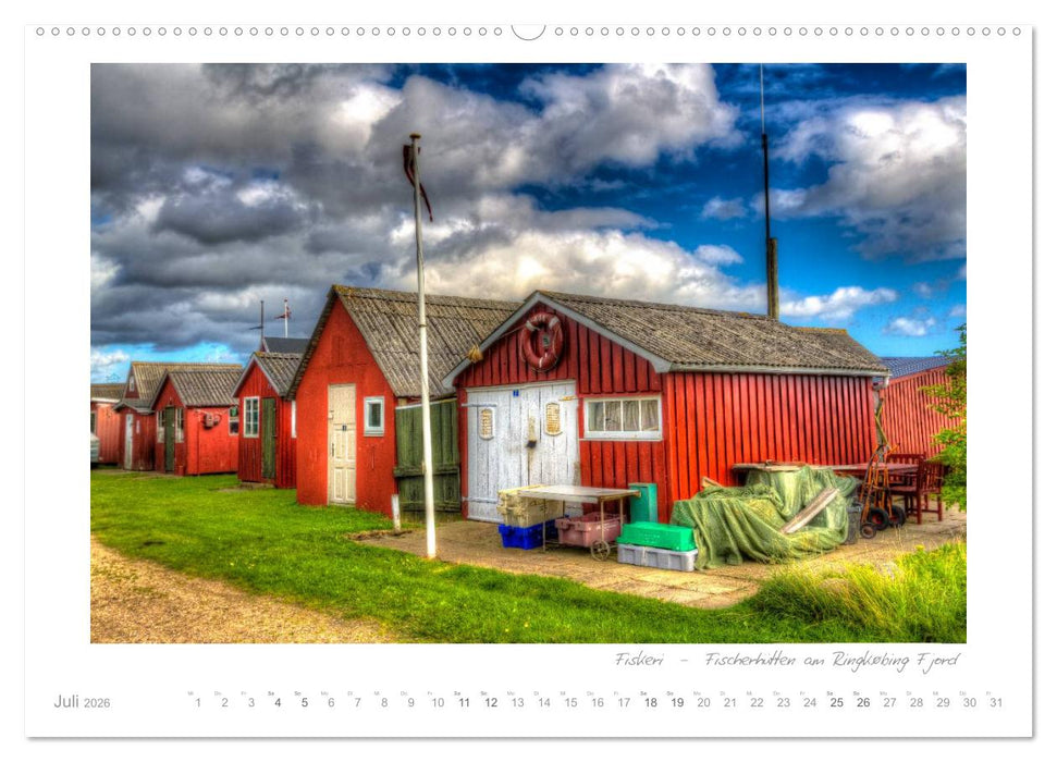 Sehnsucht Dänemark - Danmark (CALVENDO Premium Wandkalender 2026)