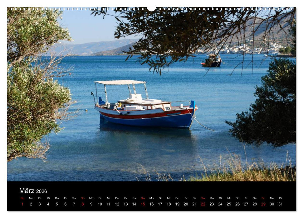 Griechenland - Insel Kreta (CALVENDO Premium Wandkalender 2026)