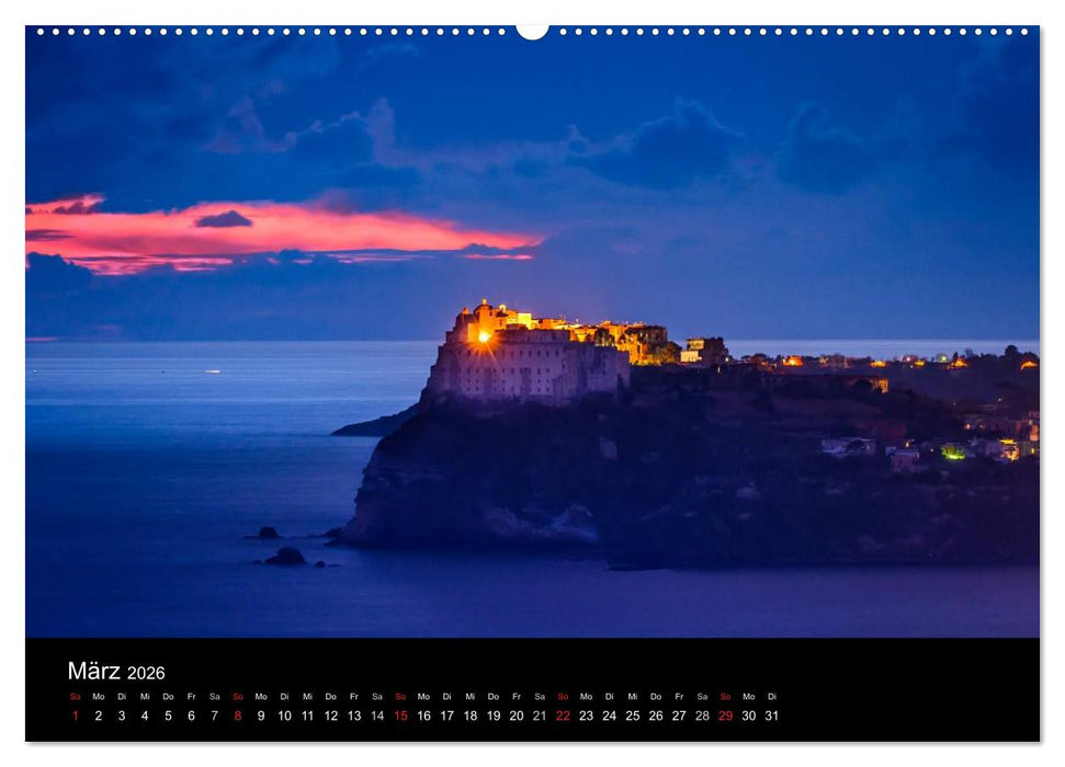 Neapel und Umgebung (CALVENDO Premium Wandkalender 2026)