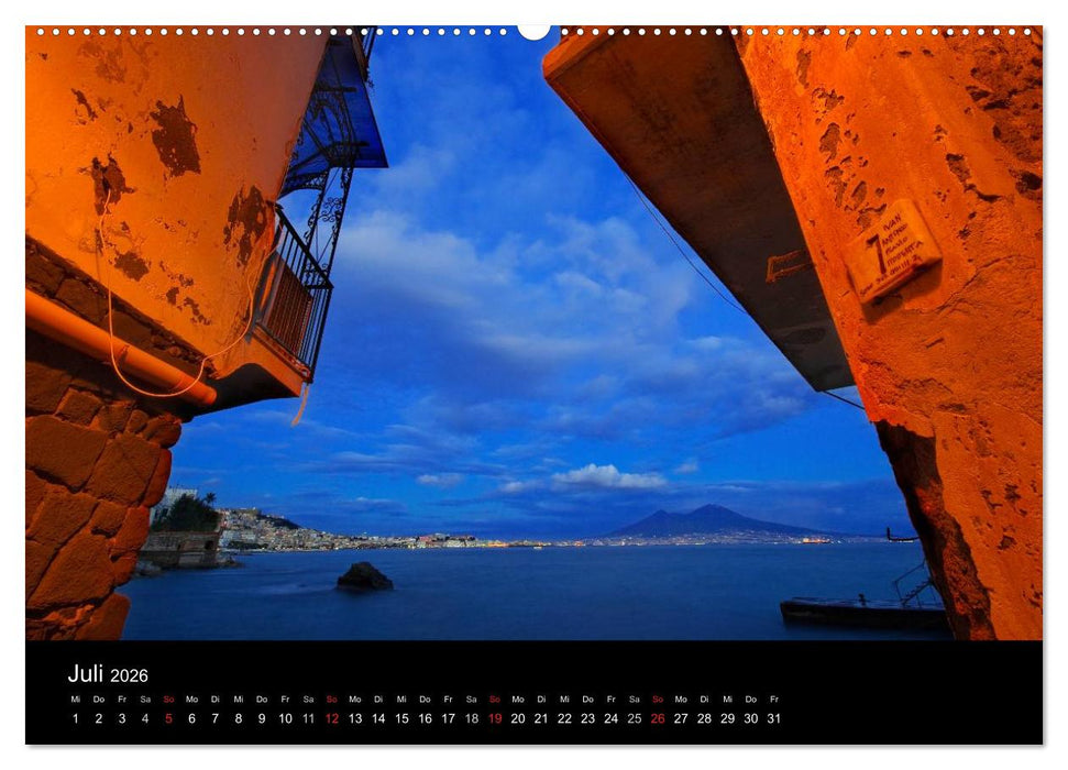 Neapel und Umgebung (CALVENDO Premium Wandkalender 2026)