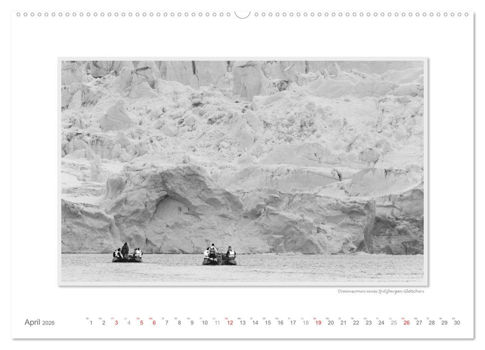 Spitzbergen Svalbard (CALVENDO Premium Wandkalender 2026)