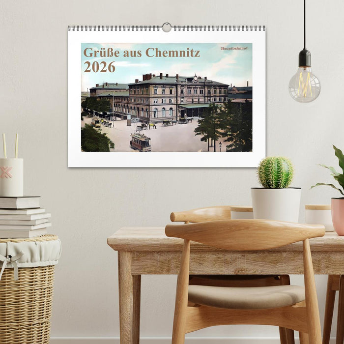 Grüße aus Chemnitz (CALVENDO Wandkalender 2026)