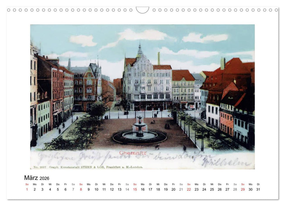 Grüße aus Chemnitz (CALVENDO Wandkalender 2026)
