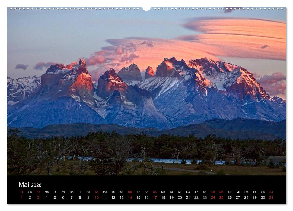 Fantastisches Chile (CALVENDO Wandkalender 2026)
