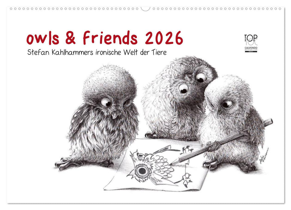 owls & friends 2026 (CALVENDO Wandkalender 2026)
