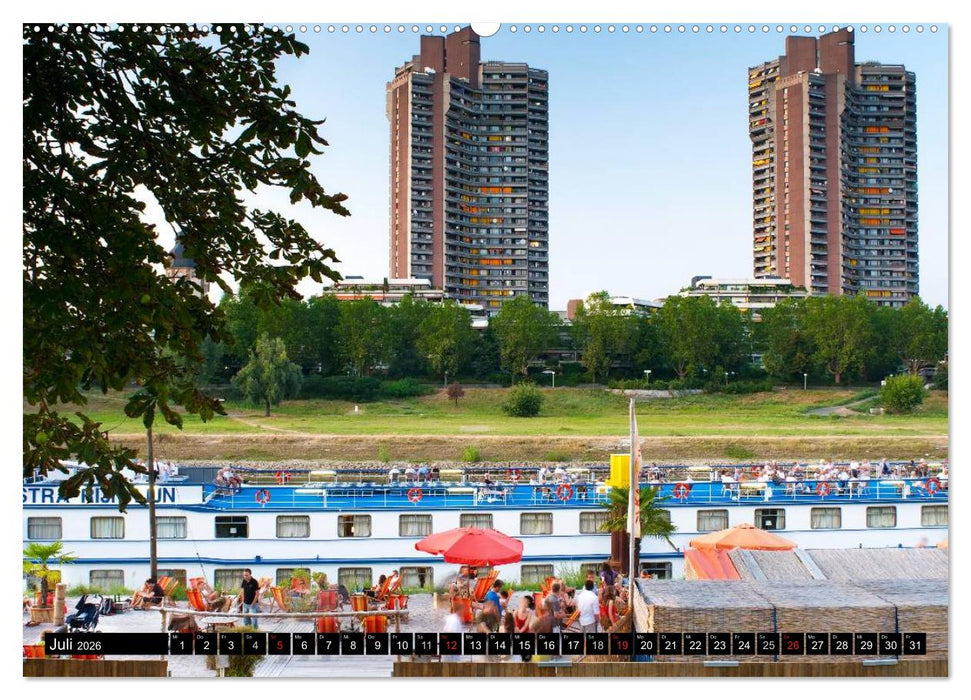 Mannheimer Ansichten 2026 (CALVENDO Premium Wandkalender 2026)