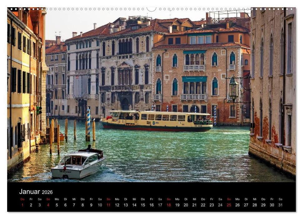 Bella Venezia (CALVENDO Premium Wandkalender 2026)