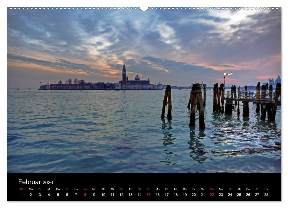Bella Venezia (CALVENDO Premium Wandkalender 2026)