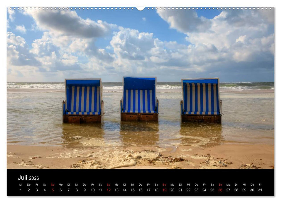 Sylt (CALVENDO Premium Wandkalender 2026)