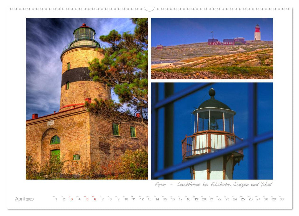 Sehnsucht Schweden - Sverige (CALVENDO Wandkalender 2026)