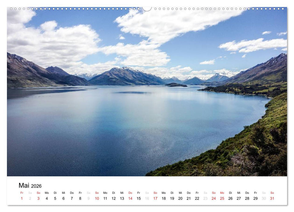 Neuseeland (CALVENDO Wandkalender 2026)