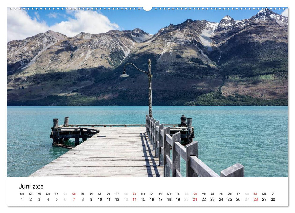 Neuseeland (CALVENDO Wandkalender 2026)