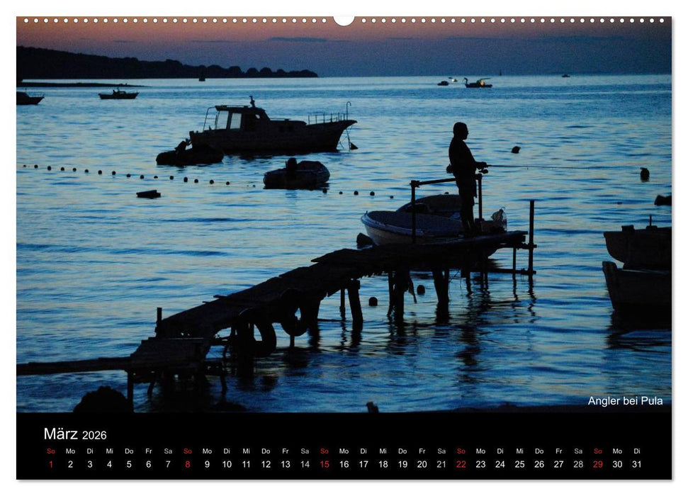 ISTRIEN - Die Perle Kroatiens (CALVENDO Wandkalender 2026)