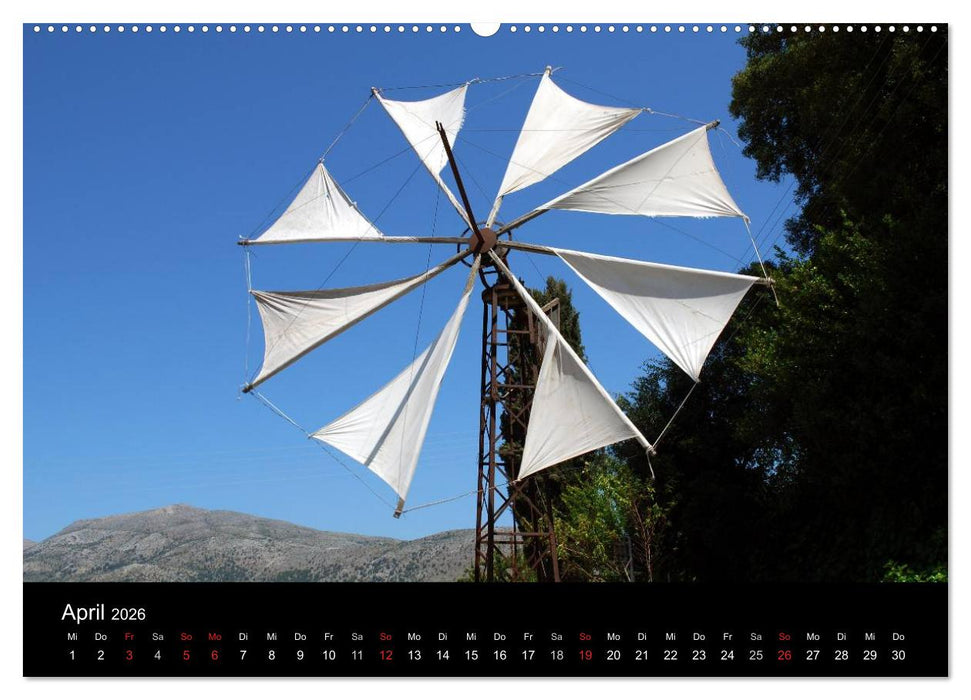Griechenland - Insel Kreta (CALVENDO Wandkalender 2026)