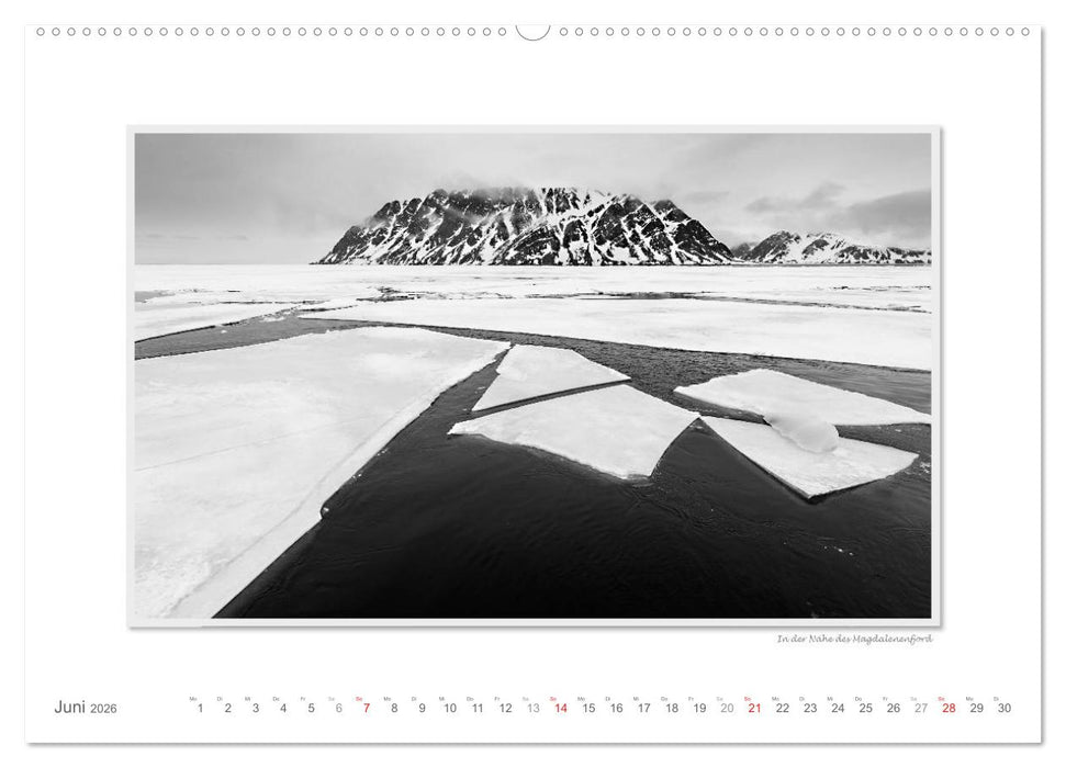 Spitzbergen Svalbard (CALVENDO Wandkalender 2026)