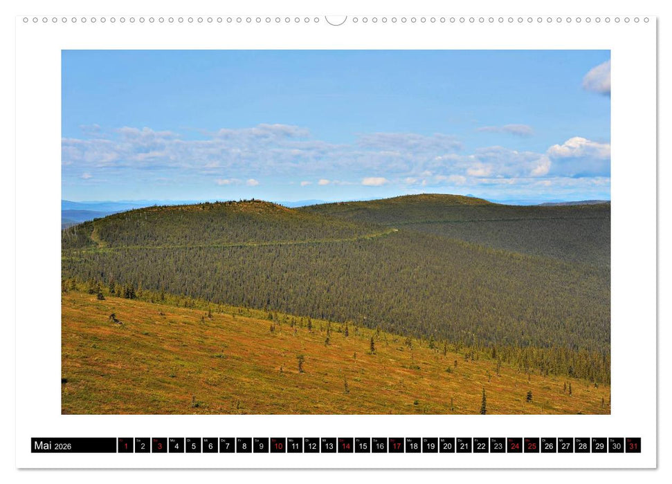 Yukon Territory - Der Nordwesten Kanadas (CALVENDO Wandkalender 2026)