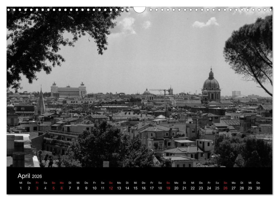 Metropole Rom (CALVENDO Wandkalender 2026)