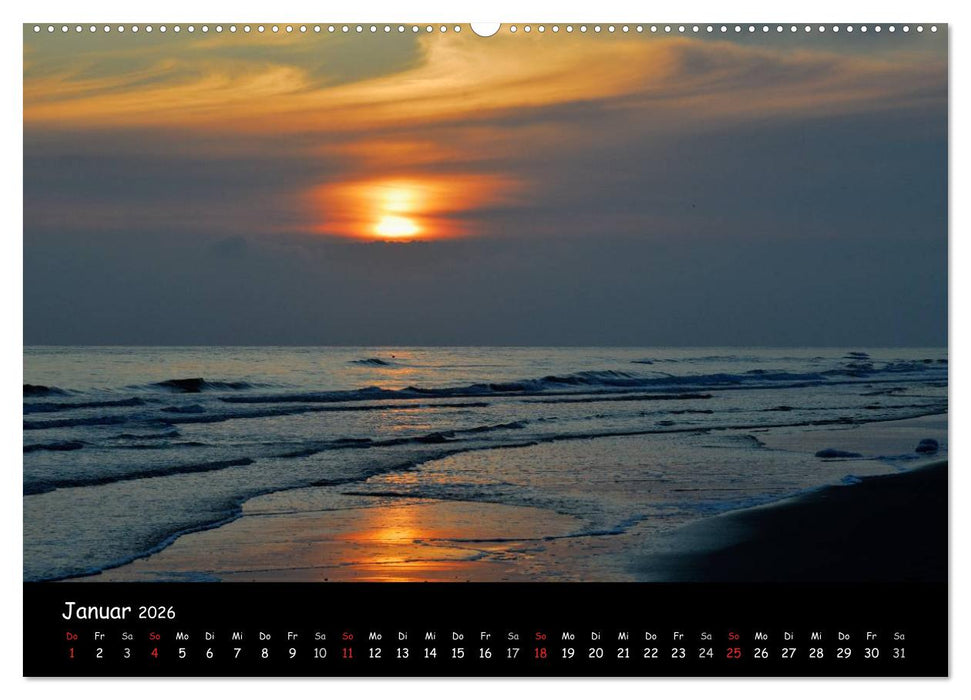 Amrum (CALVENDO Premium Wandkalender 2026)